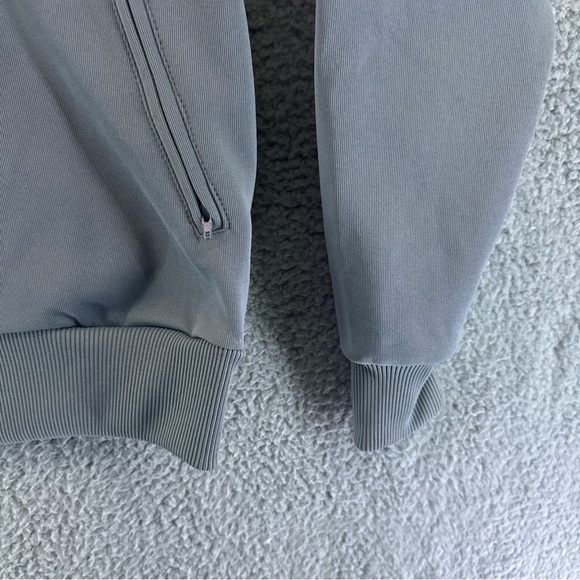 Vintage 80's NIKE Blue Tag Full-Zip Track Warm Up Jacket Sz S Retro Red Grey - Picture 7 of 10